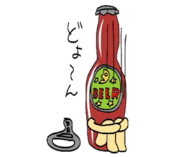 Beer bottle  story sticker #2105853
