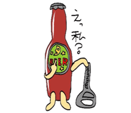 Beer bottle  story sticker #2105856