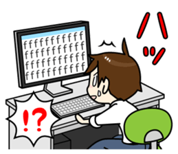 Japanese general programmer sticker #2106226