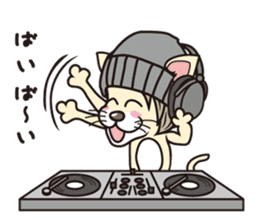 Rock mew Cat sticker #2106290