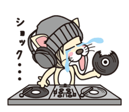 Rock mew Cat sticker #2106291