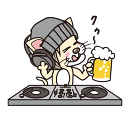 Rock mew Cat sticker #2106293