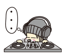 Rock mew Cat sticker #2106295