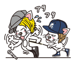 Rock mew Cat sticker #2106300