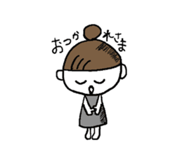 Hana-chan's every day life sticker #2106590