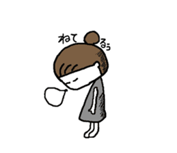 Hana-chan's every day life sticker #2106611