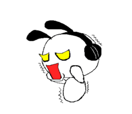 ghostrabbit sticker #2107059