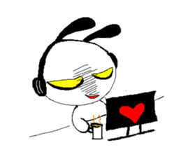 ghostrabbit sticker #2107060
