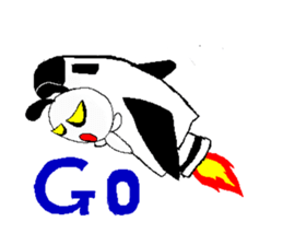 ghostrabbit sticker #2107071
