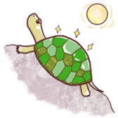 Do you know even turtle has lots to do? sticker #2107406