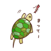 Do you know even turtle has lots to do? sticker #2107412