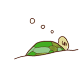 Do you know even turtle has lots to do? sticker #2107414