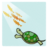 Do you know even turtle has lots to do? sticker #2107436