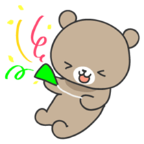 Ku-chan of bear Japanese version sticker #2107730
