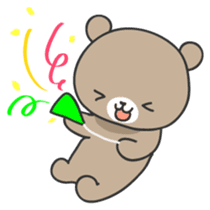 Ku-chan of bear Japanese version sticker #2107730