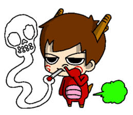 Stupidkirin Dialogue Figure sticker #2108403