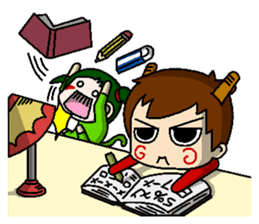 Stupidkirin Dialogue Figure sticker #2108412