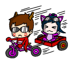 Stupidkirin Dialogue Figure sticker #2108413