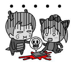 Stupidkirin Dialogue Figure sticker #2108415