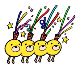 "Kimokawa" Karapaia stamp sticker #2108985