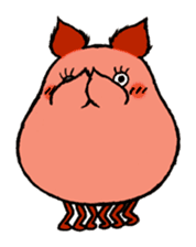 "Kimokawa" Karapaia stamp sticker #2108995