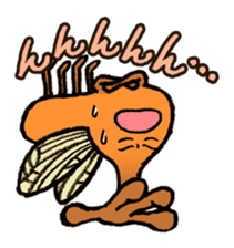 "Kimokawa" Karapaia stamp sticker #2108997