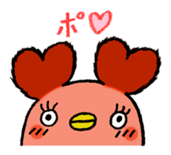 "Kimokawa" Karapaia stamp sticker #2109010