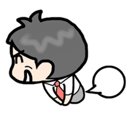 GO FIGHTING! SALARYMAN sticker #2109104