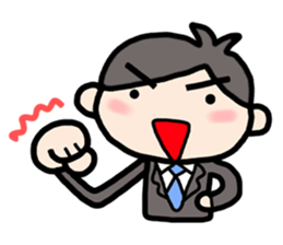 GO FIGHTING! SALARYMAN sticker #2109111