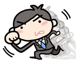 GO FIGHTING! SALARYMAN sticker #2109118