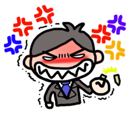 GO FIGHTING! SALARYMAN sticker #2109126