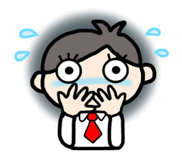 GO FIGHTING! SALARYMAN sticker #2109129