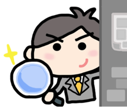 GO FIGHTING! SALARYMAN sticker #2109135