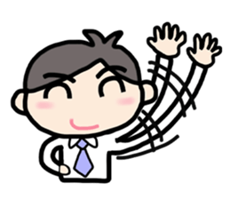 GO FIGHTING! SALARYMAN sticker #2109137