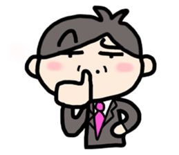 GO FIGHTING! SALARYMAN sticker #2109139