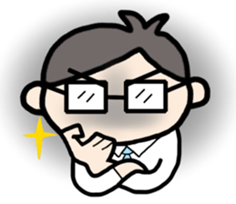 GO FIGHTING! SALARYMAN sticker #2109140