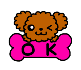 Everyday Toy Poodle sticker #2109549