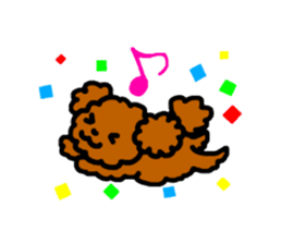 Everyday Toy Poodle sticker #2109571