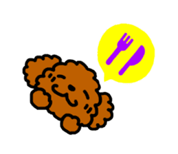 Everyday Toy Poodle sticker #2109576