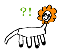 Mysterious animals sticker #2109622