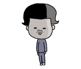 Charlie and Haruko sticker #2109750