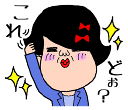 Charlie and Haruko sticker #2109760