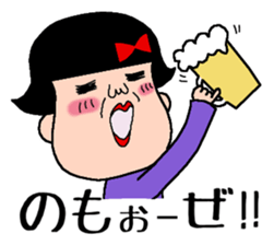 Charlie and Haruko sticker #2109761