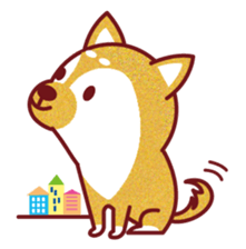 Shiba-Japanese dog! sticker #2110144