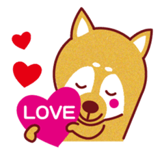 Shiba-Japanese dog! sticker #2110154