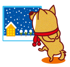 Shiba-Japanese dog! sticker #2110158