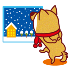 Shiba-Japanese dog! sticker #2110158