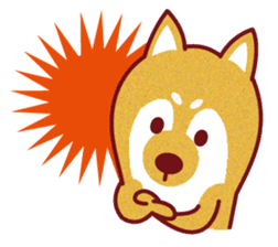 Shiba-Japanese dog! sticker #2110163