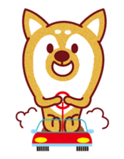 Shiba-Japanese dog! sticker #2110175