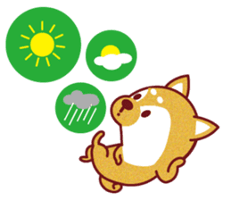 Shiba-Japanese dog! sticker #2110179